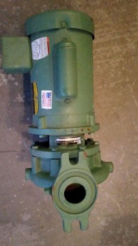 Taco inline cast iron circulating pump 1/3 hp for sale