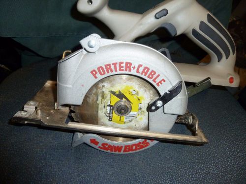 Porter Cable PC845 19.2 Saw Boss Circular Saw
