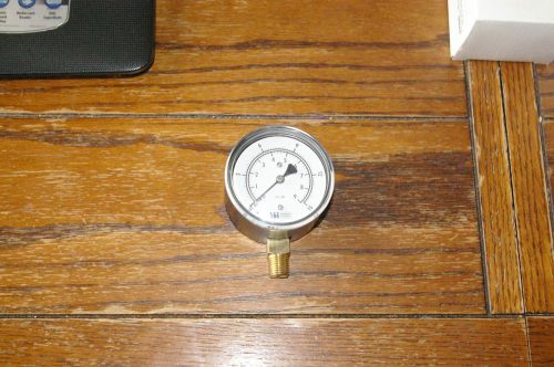 Weiss Instruments Low Pressure Gauge 2.5&#034; Dial  0-15&#034; h2o 0-9 oz. NOS