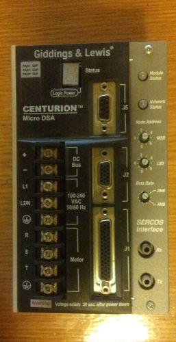 Giddings &amp; Lewis CENTURION Micro DSA AC Drive    DSA007-230-S