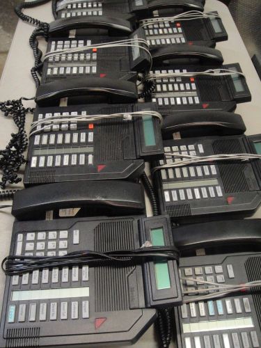 Lot of 10 Northern Telecom Meridian M2616 Office Phones