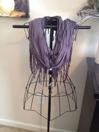 Mannequin Black Wire Dress Form New Vintage Metal Stand