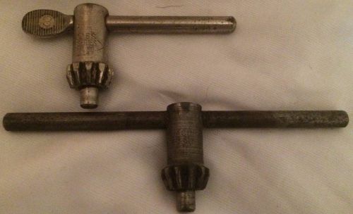 Set of 2 JACOBS # 3 Series Machinist Drill Press CHUCK KEY