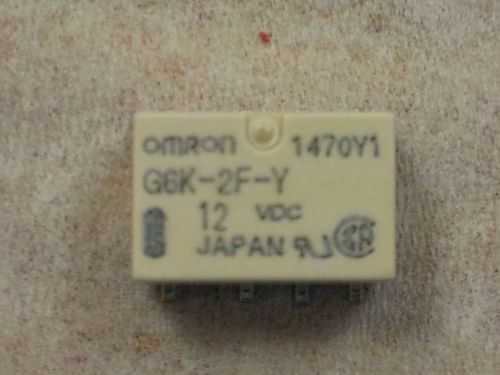 Omron relay G6K-2F-Y-12V  (50 pieces)