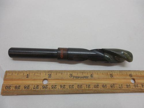 43/64&#034; x 1/2&#034; reduced shank hss drill bit 6&#034; oal new machinist tooling for sale