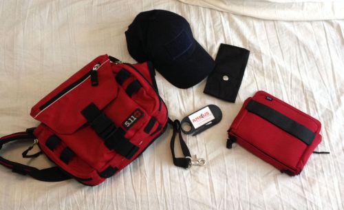 5.11 EMS/Fire Gear! Push + R Pack, TPO2 Turnout Organizer, Hat, Seatbelt Cutter