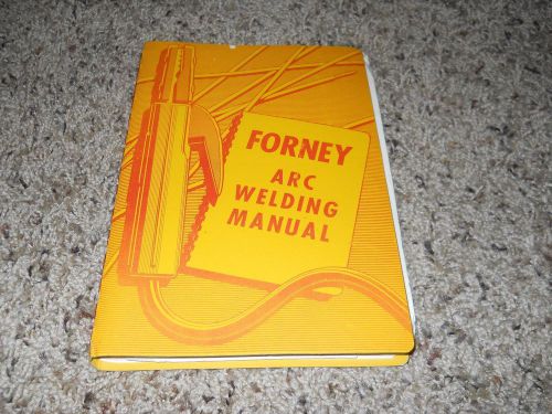 Forney Arc Welding manual