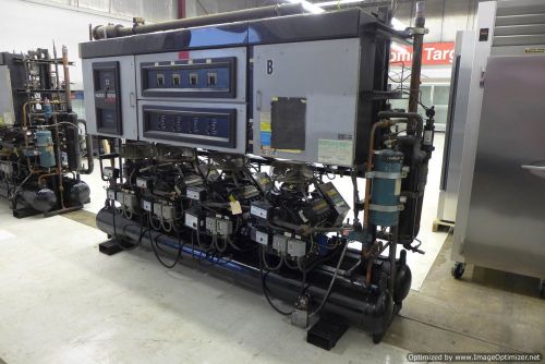 Hussmann 52.5 hp compressor rack system low temp freezer copeland discus grocery for sale