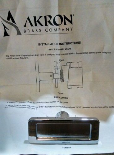 Akron Brass Company Style #57 Drain Valve Handle..