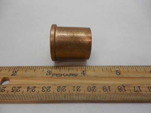 Oil emerged bronze flange bushing 3/4&#034; is 1&#034; os 1-1/8 aol 1-1/8 flange new for sale