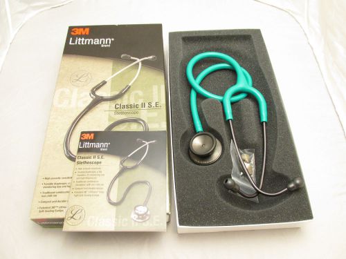 3M Littmann Classic II S.E. Stethoscope - Green 28 inch