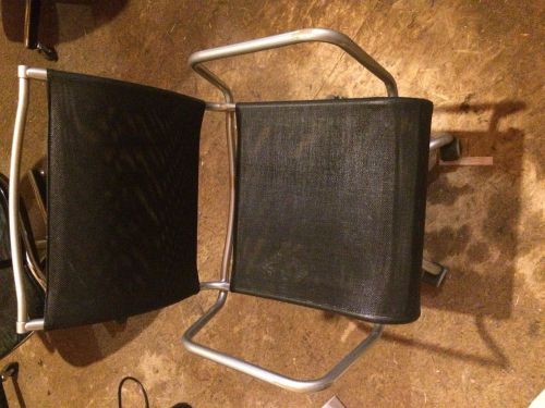 2 Black office/desk chairs
