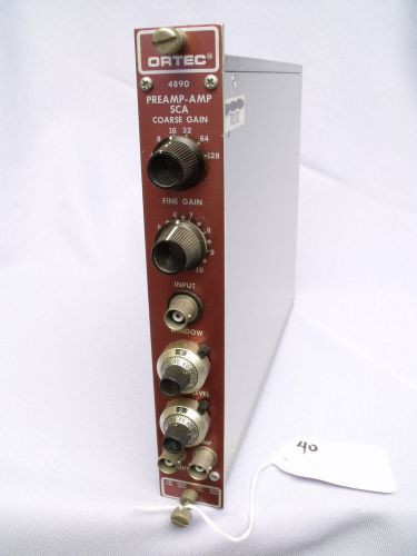 Ortec 4890  PreAmp – Amp - SCA NIM Module. USED