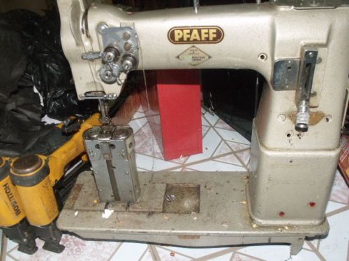 PAFF POST BED DOUBLE NEEDLE INDUSTRIAL SEWING MACHINE
