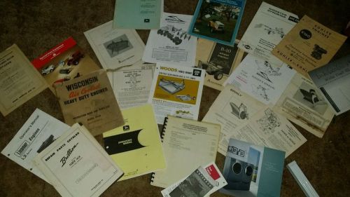 25 different Operating manual and brochures