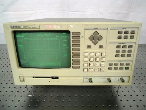 H126216 HP 35660A Dynamic Signal Analyzer
