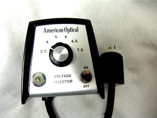 American Optical Voltage Selector AO 350 Tested Powers Up!
