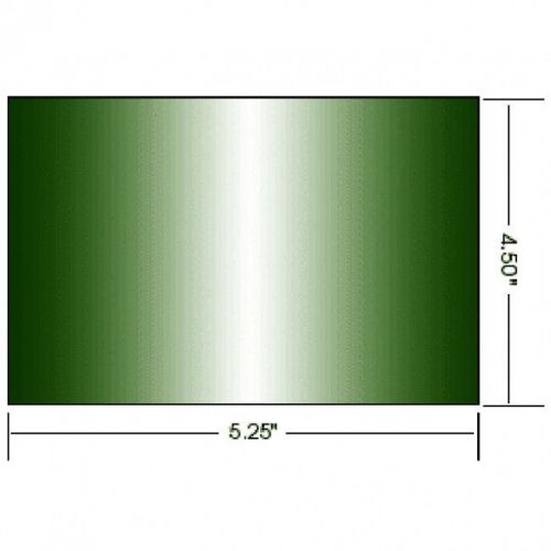 AlloWeld Welding Lens -Green- Large 4.5 x 5.25 Shades 4-14