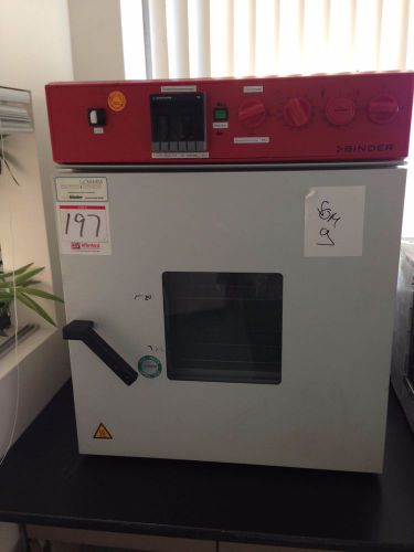 Binder m53 aging oven  230v material test chamber with individual programming for sale