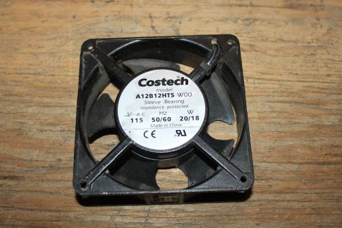 Costech A12B12HTS W00 sleeve bearing fan