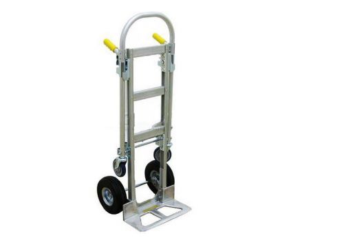 DOLLY / HAND TRUCK Convertible to Platform - Aluminum - 500 Lb Capacity 52H W NF