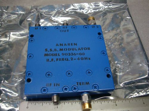 ANAREN 90336-60 S.S.B. MODULATOR 2-4 GHz SMA-FM NOS