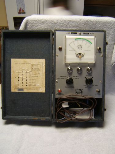 Vintage B &amp; K Cathode Rejuvenator Tester CRT Model 400. Untested