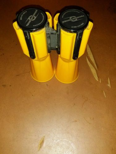 Tensabarrier retractable yellow caution barrier for sale