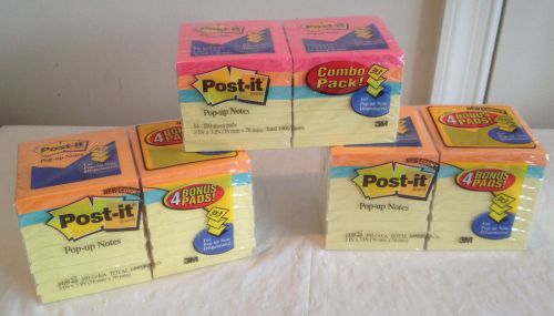 50 Pop-up Post-it Notes Pads 3x3 - 100 sheets per pad total 5000 sheets