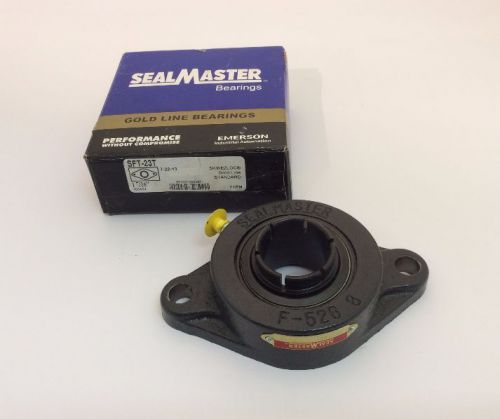 Sealmaster, sft-23t, flange cartridge bearing 1-7/16, 2 bolt for sale
