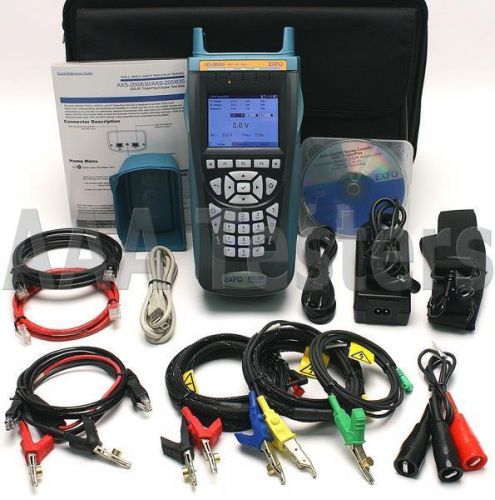 Exfo axs-200/635 sharptester copper vdsl2 adsl2+ tester axs-200 axs-635 axs635 for sale