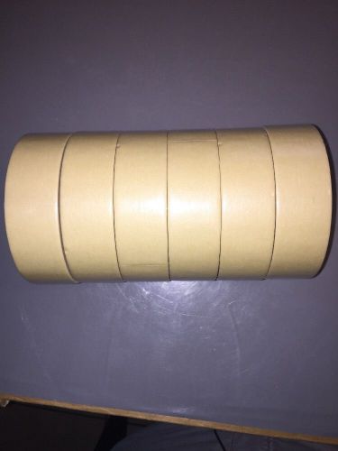 3m 36 mm x 55 m  2307 5.2 mil crepe paper general purpose masking tape(6 rolls) for sale