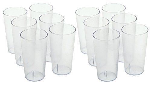 Chefland stackable restaurant beverage cup break-resistant plastic tumbler for sale