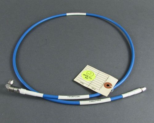 7714222-4 Teledyne Storm Coax Cable Assembly SMA/Male to RA SMA/Male 39&#034;