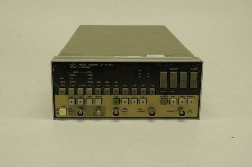 Agilent HP 8112A Pulse Generator 50 MHz TESTED