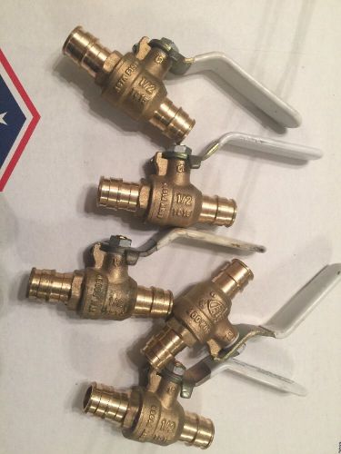 Uponor 1/2&#034; ProPEX Full Port Brass Commercial Ball Valve, Lead Free