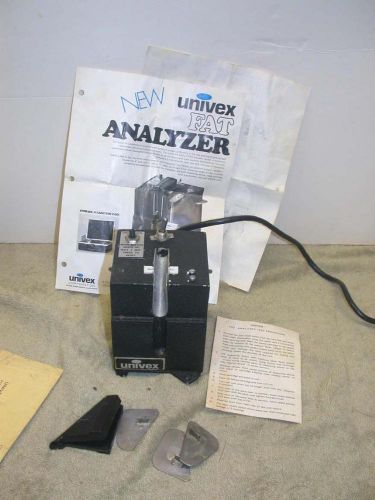 Univex Ground Beef Fat Analyzer model FA 73   Free S&amp;H