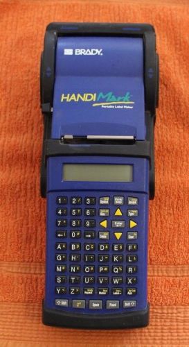 BRADY HandiMark Portable Handheld Thermal Label Maker Printer
