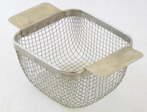 Fits crest 910-80306 1/2 gal ultrasonic cleaner basket ss 13.97 x 12.7 x 7.94 cm for sale