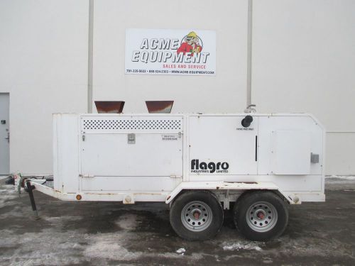 Used FLAGRO FVO1000 TR, Towable Heater with Generator # FVO-1000TRU-003929