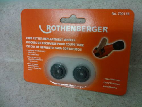 Brand new rothenberger ridgid lenox pipe tube cutter cutters wheels no # 70017b for sale