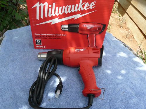 Milwaukee 8975-6 heat gun dual tamperature new for sale