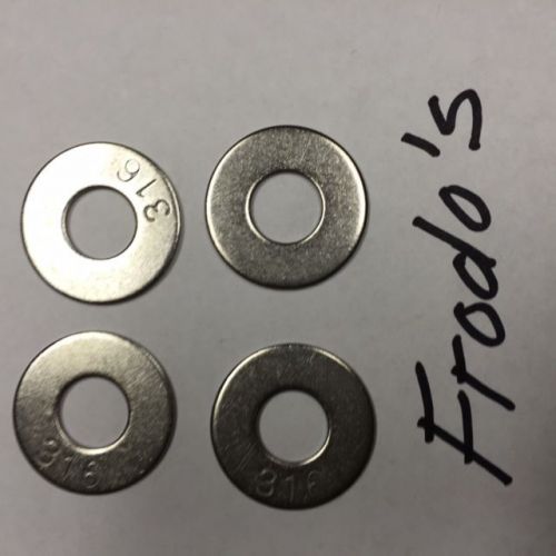 5/16&#034;   Flat washers 316 Stainless Steel  1000 count
