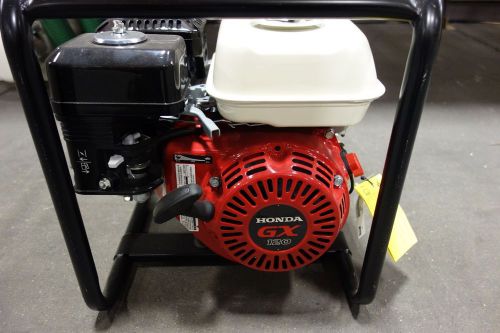 New honda gx120 powered 2&#034; waste water pump w/both hoses-free shipping! for sale