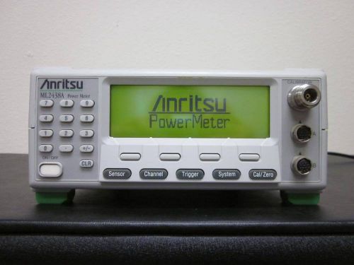 Anritsu ml2438a dual channel high accuracy power meter (10 mhz - 110 ghz) for sale