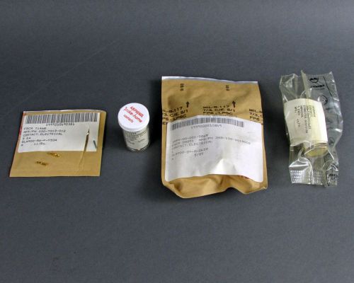 Nos 10000+ gold amphenol / itt contacts 348-100-6015s-02, 6002s-02, 030-7313-02 for sale
