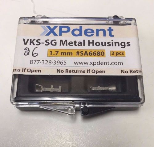 XPdent - VKS-SG Metal Housings 1.7mm 2 pieces