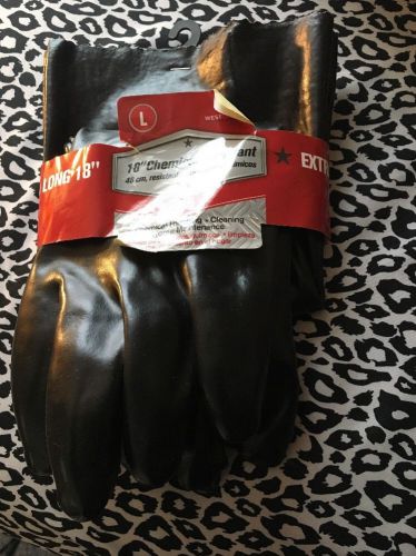 10&#034; Chemical Resistant Gloves