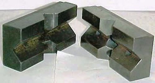 Enerpac hydraulic vise jaw plates vj-4  set of 2 new for sale