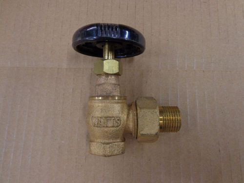 1/2&#034; watts ra-1-ap right angle radiator supply valve, new, plumbing for sale
